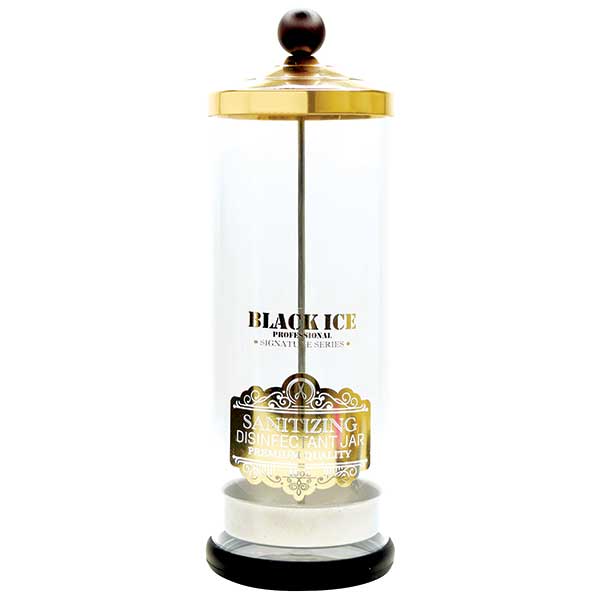 Black Ice Disinfectant Jar Acrylic 40oz