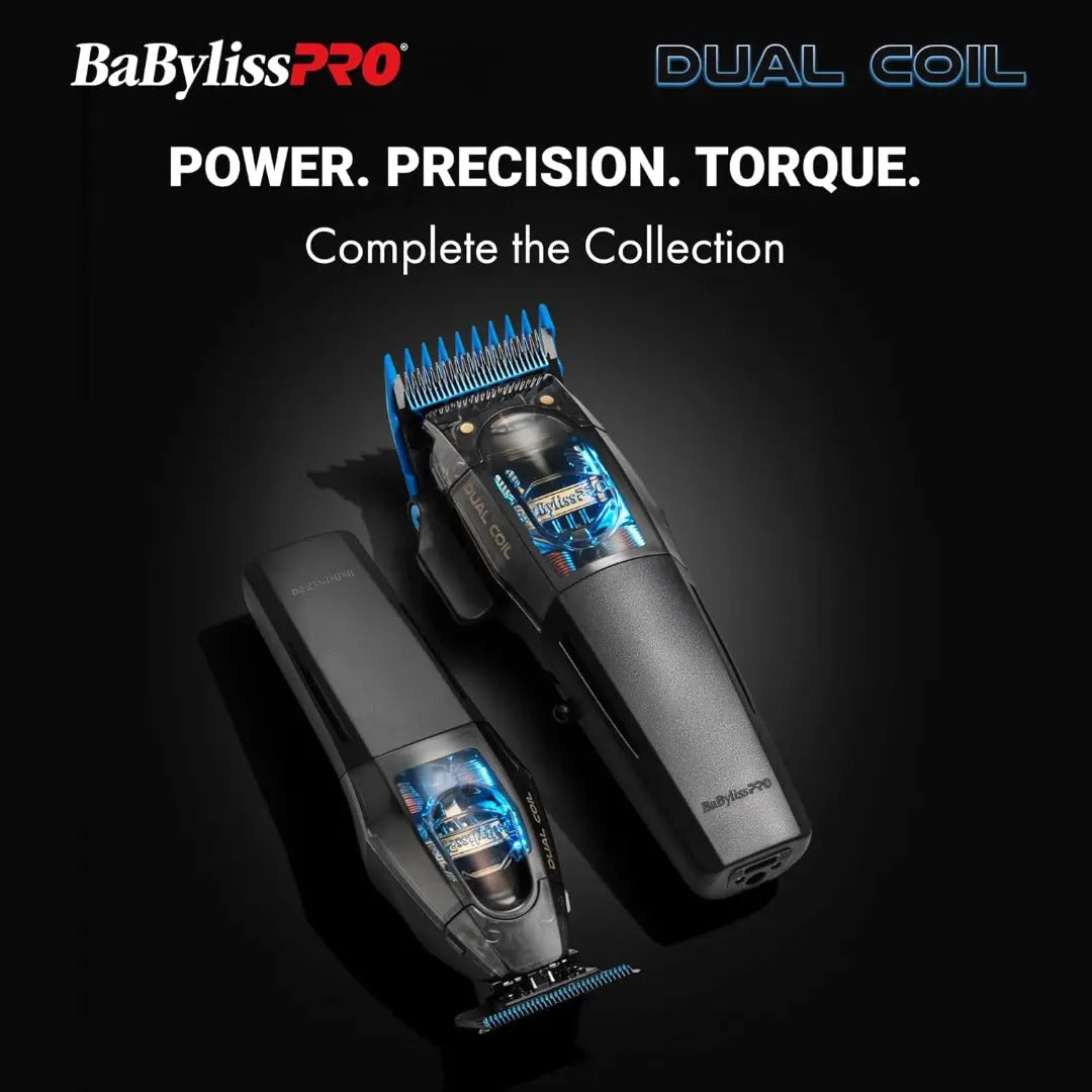 BaBylissPRO Dual-Coil Motor Cordless Trimmer – 8,500 RPM MIM Blade (FX95T)