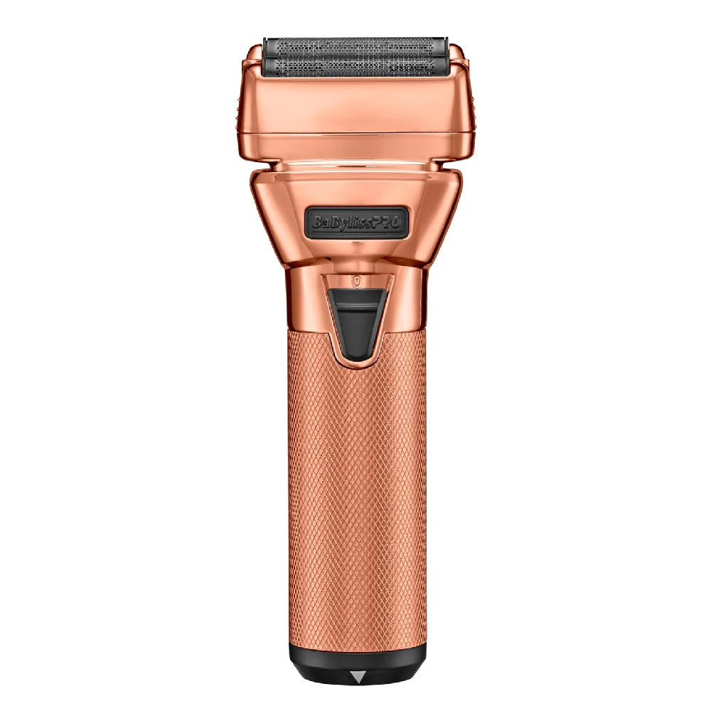 BaBylissPRO FXONE Rose GoldFX All-Metal Interchangeable Battery Foil Shaver (FX79FSRG)