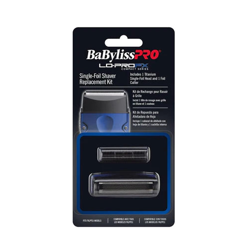 BaBylissPRO® LO-PROFX Replacement Foil & Cutter (FXLPRF1) – Fits FXLPFS1 Compact Single-Foil Shaver