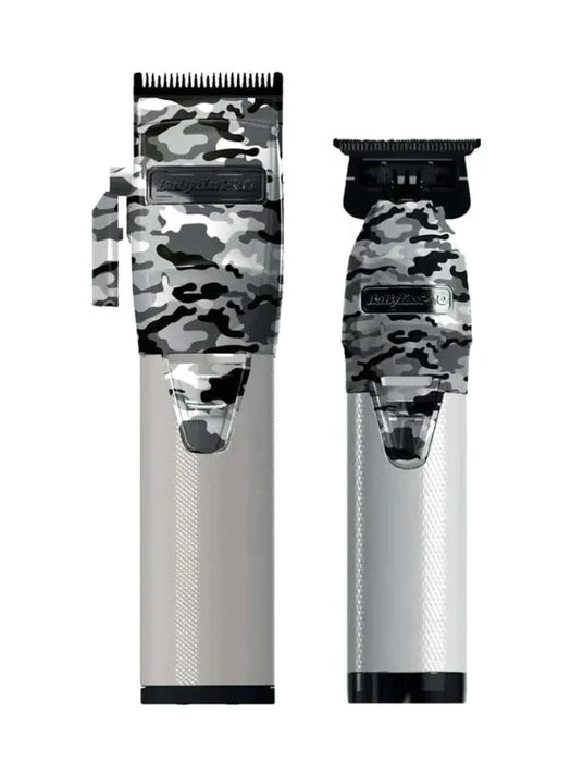 BaBylissPRO LimitedFX Camo Clipper & Trimmer Set (FXHOLPK2CAM) – Limited Availability