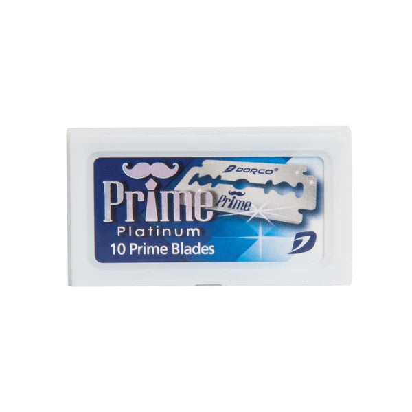 Dorco Prime Platinum Double Edge Razor Blades (100 Pack) – Smooth, Sharp, Low Irritation Shave