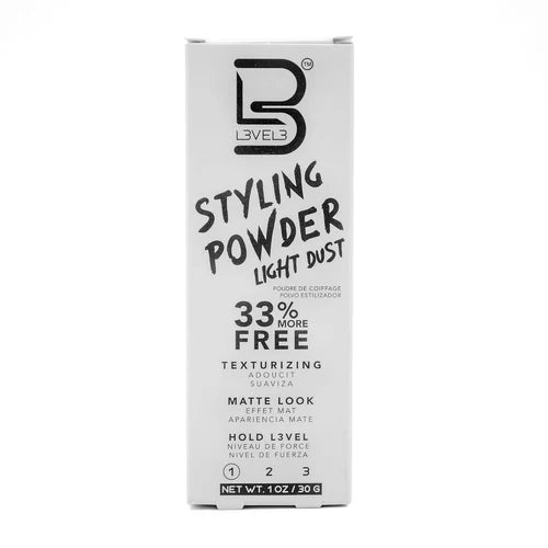 L3VEL3™ Light Dust Styling Powder – Light Hold, Matte Volume