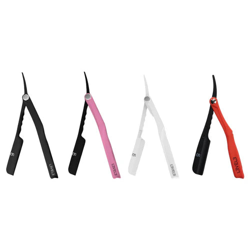 L3VEL3 Milly Clutch Razor Holder – Professional Stainless Steel Barber Razor (Inspired by AROD the Barber)