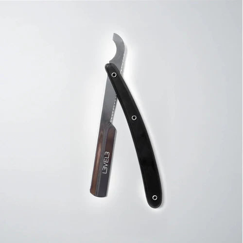 L3VEL3 Turkish Straight Razor | Professional Folding Shaving Razor