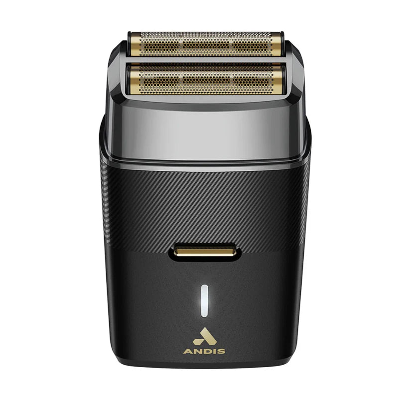 Andis ProFoil® Li Plus Titanium Foil Shaver — TS-3 | 9,000 SPM, Gold Titanium Foils, USB-C