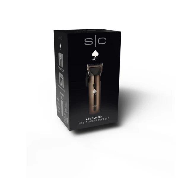 StyleCraft Ace™ Cordless Hair Clipper – 7,500 RPM Rotary Motor, Ceramic Blade, 3.5 Hr Runtime – Fading, Bulk Cuts & Full Grooming