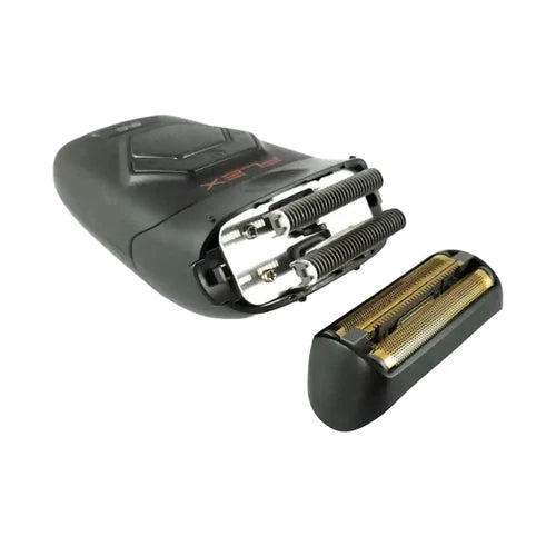 StyleCraft Flex™ Electric Foil Shaver (SC806B) – Adjustable RPM Super Torque Motor, Gold Titanium Foil, LCD Display, Cordless/USB-C Rechargeable