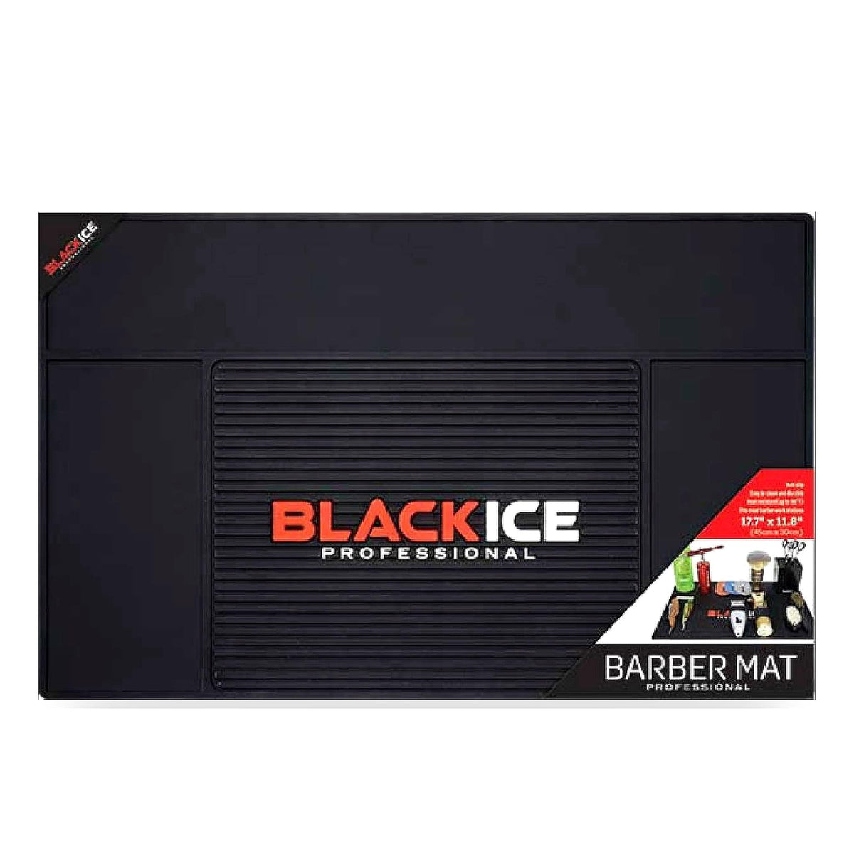 Black Ice Barber Mat