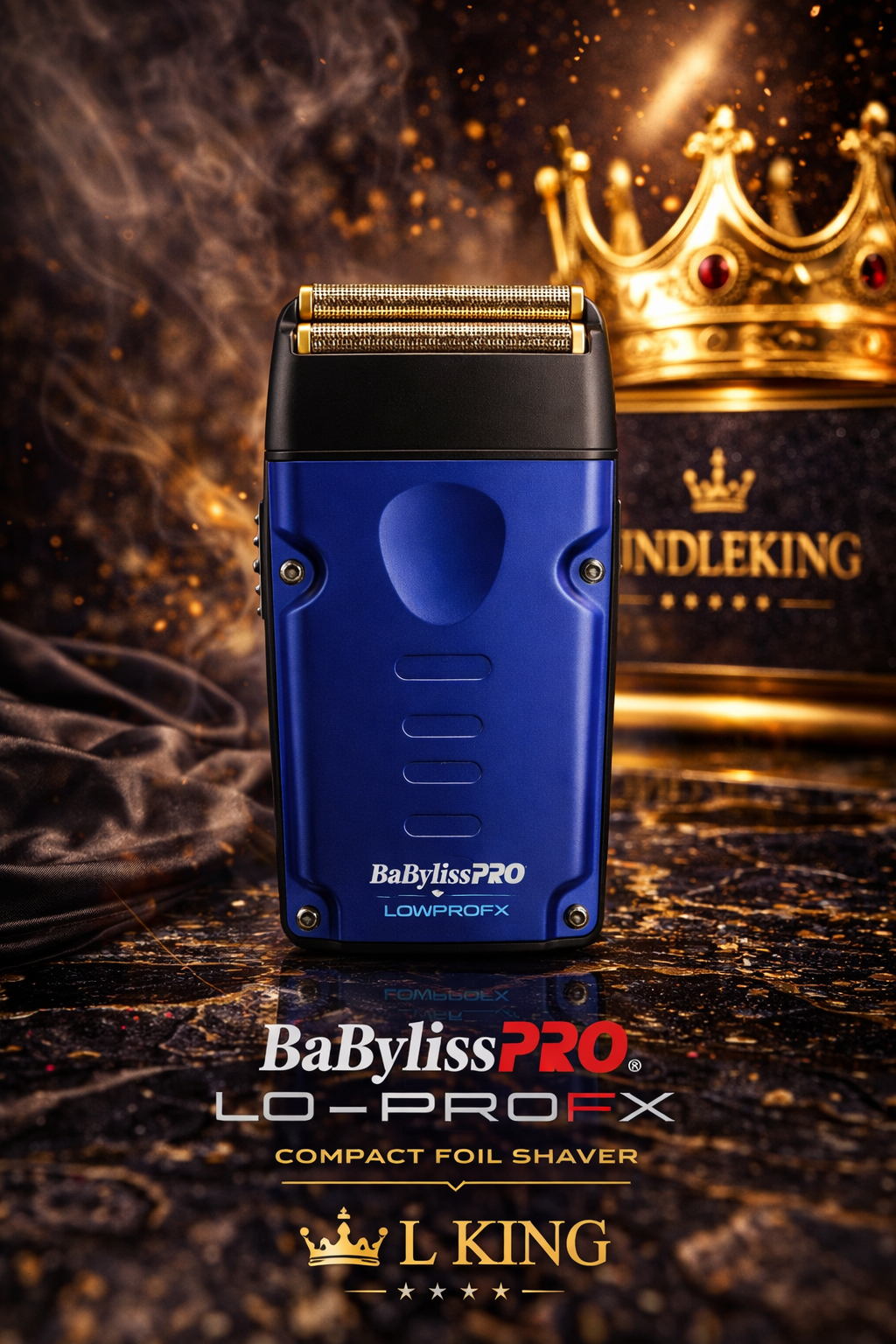 BaBylissPRO Compact Lo-ProFX blue single-foil shaver