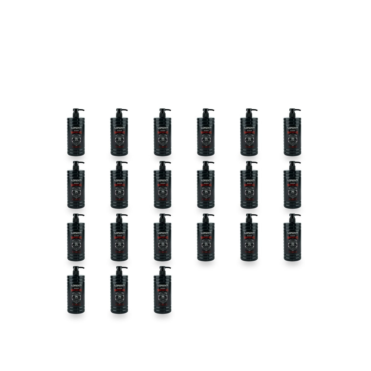 Lorenti Shaving Gel Pro Shop Restock Bundle — 21 Pack complete white background