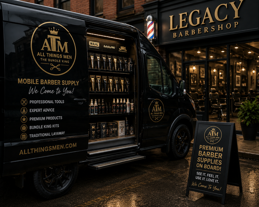 Boots on the Ground: How All Things Men Brings Professional Barber Supplies Directly to Metro Detroit Barbershops