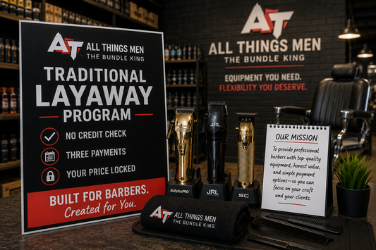 Why All Things Men Created a Traditional Layaway Program for Professional Barbers