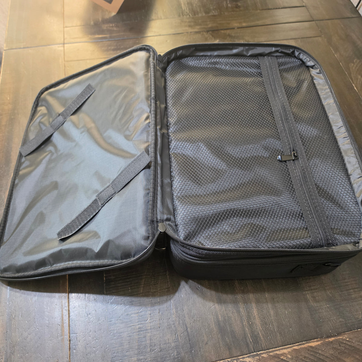 Black Ice Professional Modular Barber Tool Bag – All Black