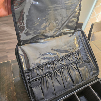 Black Ice Professional Modular Barber Tool Bag – All Black