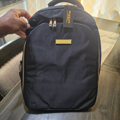 Black Ice Professional Barber Clipper Backpack – All Black