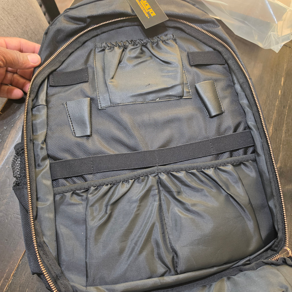 Black Ice Professional Barber Clipper Backpack – All Black