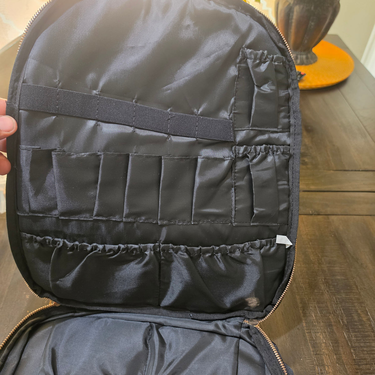 Black Ice Professional Barber Clipper Backpack – All Black