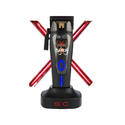 StyleCraft x 360 Jeezy™ Cordless Vector Clipper – 11,500 SPM Brushless Motor + DLC Echo Blade
