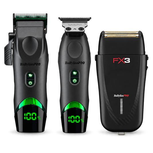 BaBylissPRO x Tomb45 + FX3 3-Tool Premium Bundle – clipper, trimmer and shaver