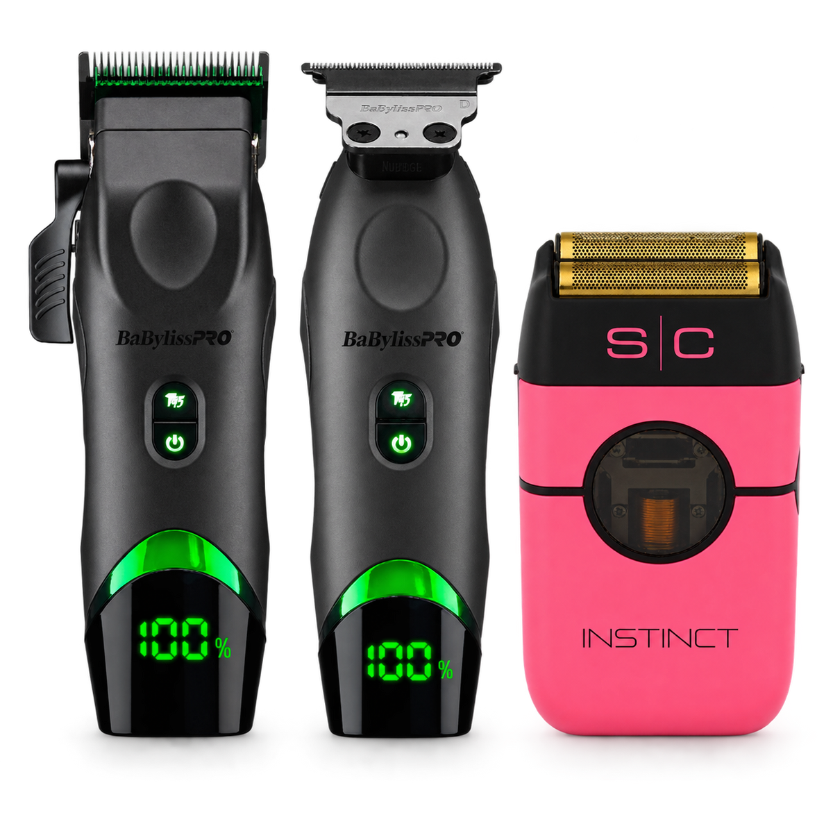 BaBylissPRO x Tomb45 + Instinct 3-Tool Premium Bundle – clipper, trimmer and shaver