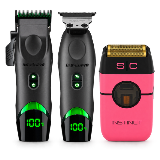 BaBylissPRO x Tomb45 + Instinct 3-Tool Premium Bundle – clipper, trimmer and shaver