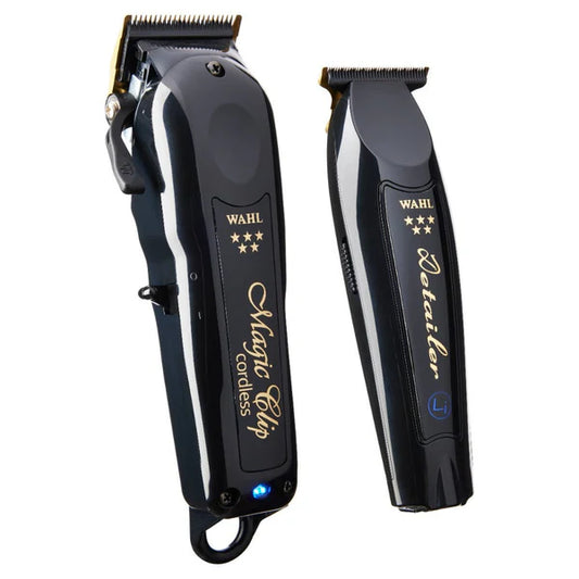 Wahl™ 5 Star Cordless Barber Combo – Magic Clip® + Detailer Li® with DLC/Titanium Blades for Fades, Lineups & All-Texture Cutting - ALL THINGS MEN