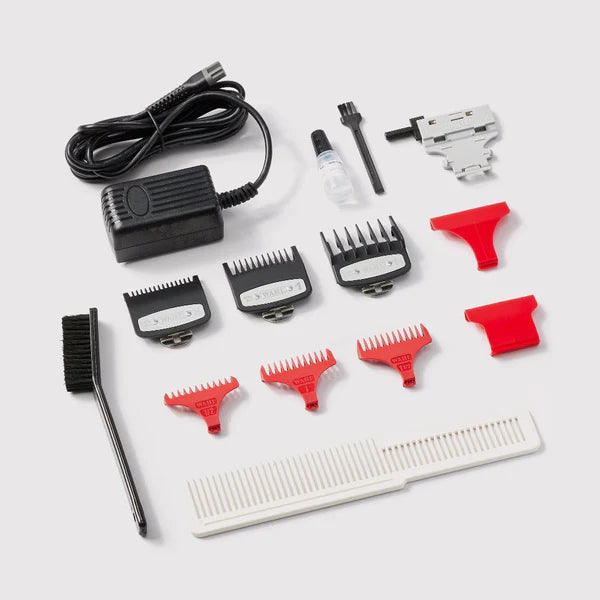 Wahl™ 5 Star Cordless Barber Combo – Magic Clip® + Detailer Li® with DLC/Titanium Blades for Fades, Lineups & All-Texture Cutting