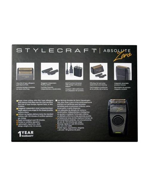 Stylecraft Absolute Zero Double Foil Shaver (SCAZFF)
