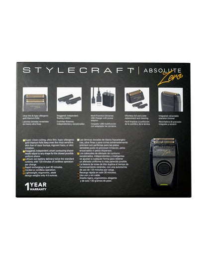 Stylecraft Absolute Zero Double Foil Shaver (SCAZFF)