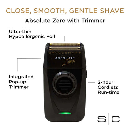 Stylecraft Absolute Zero Double Foil Shaver (SCAZFF)