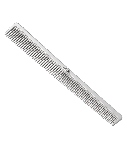 Andis Classic Tapering Comb (12405) – Wide & Fine Teeth, Flexible, Pro-Grade, Medium Gray