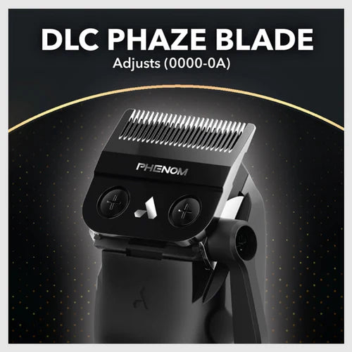Andis Phenom Phaze Blade — DLC-Coated Stainless Cutter Adjustable 0000–0A (562327)