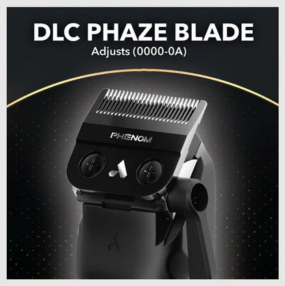 Andis Phenom Phaze Blade — DLC-Coated Stainless Cutter Adjustable 0000–0A (562327)