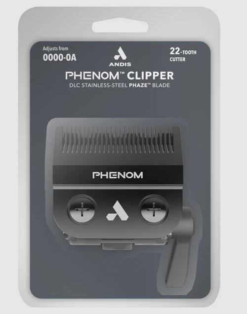 Andis Phenom Phaze Blade — DLC-Coated Stainless Cutter Adjustable 0000–0A (562327)