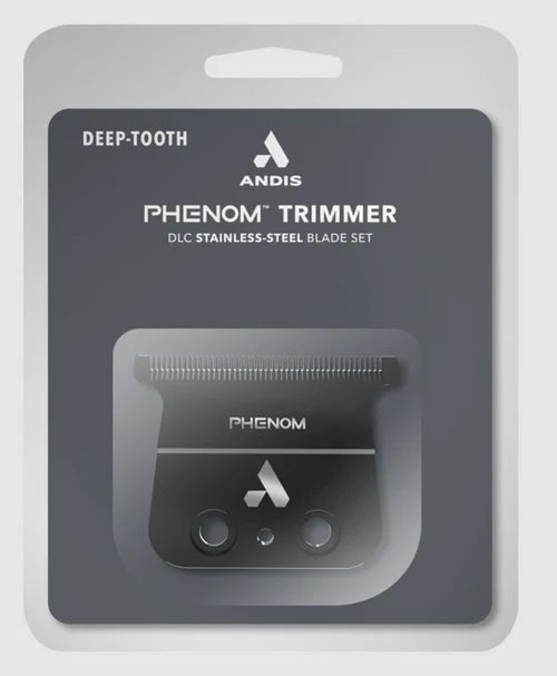 Andis Phenom™ Replacement DLC T-Blade (562322) — Deep-Tooth Zero-Gap T-Blade for Phenom Trimmer (FRS-T)