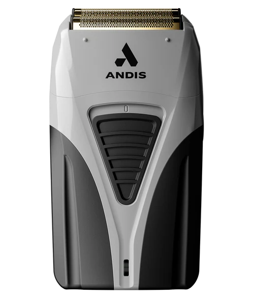 Andis ProFoil® Lithium Plus — Gold Titanium Foil Shaver | 80-Min Runtime, Premium Charging Stand TS-2 (17255)