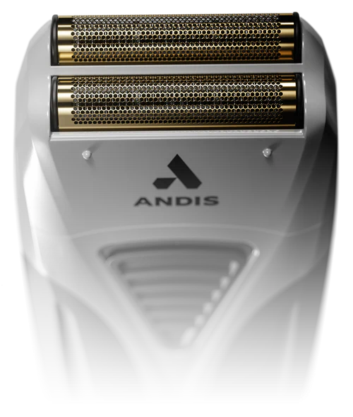 Andis ProFoil® Lithium Plus — Gold Titanium Foil Shaver | 80-Min Runtime, Premium Charging Stand TS-2 (17255)