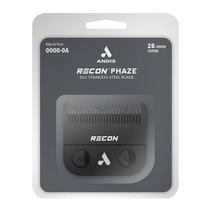 Andis RECON™ Phaze Replacement Blade (562759) — Adjustable 0000–0A | DLC Carbon-Steel