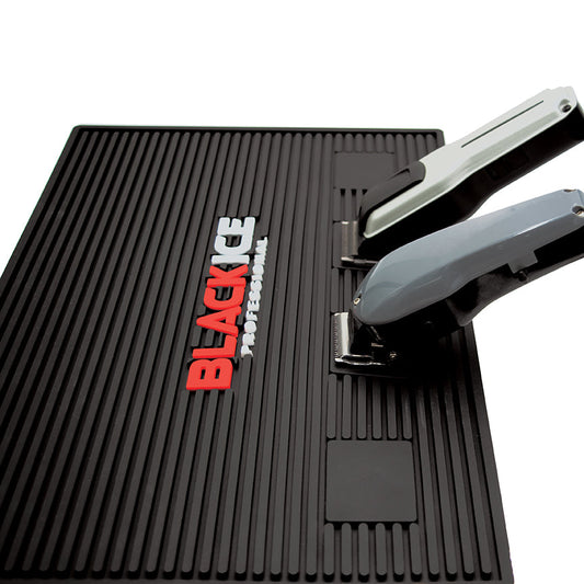 Black Ice Barber Mat with Magnet