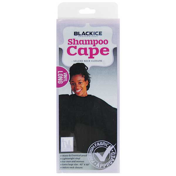 Black Ice Shampoo Cape