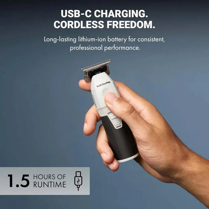 BaBylissPRO™ CoreFX™ Cordless Trimmer FX76 — 6,800 RPM Stainless T-Blade, USB-C, 90-Min Run Time