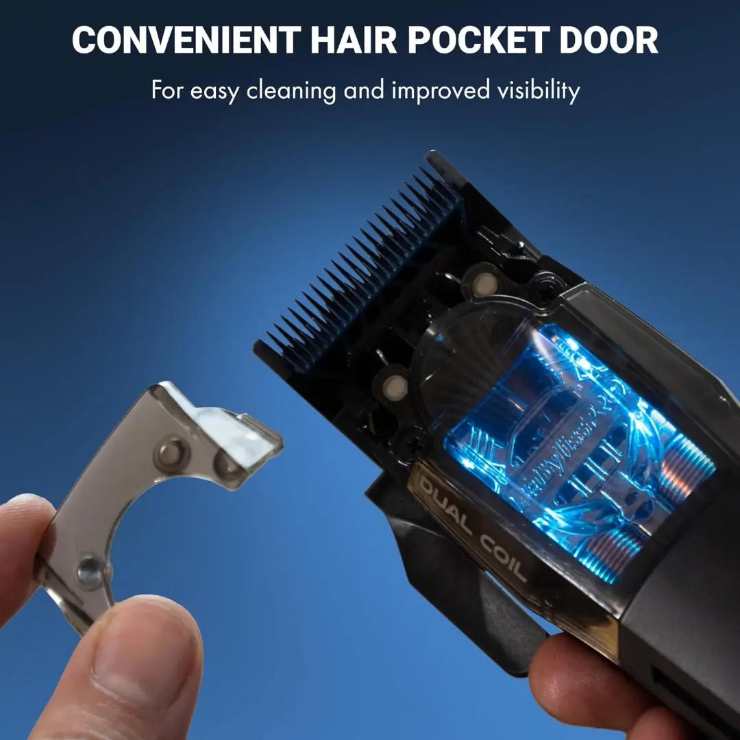 BaBylissPRO Dual-Coil 9,500 RPM Cordless Clipper – MIM Space Blade (FX95C)