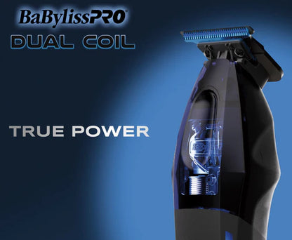 BaBylissPRO Dual-Coil Motor Cordless Trimmer – 8,500 RPM MIM Blade (FX95T)
