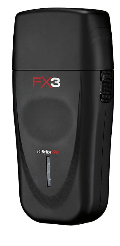 BaBylissPRO® FX3 Matte Black High-Speed Foil Shaver (FXX3SB) – Hypoallergenic Titanium Foils, 10,000 RPM