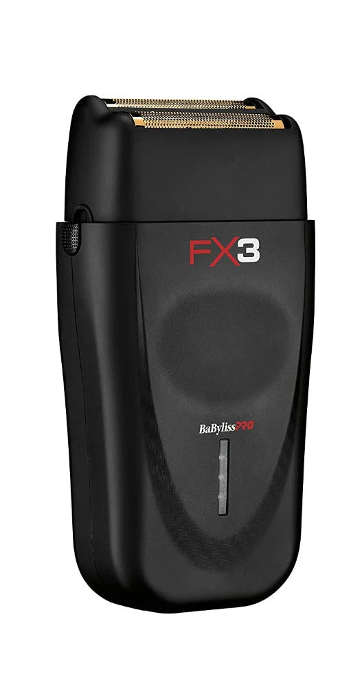BaBylissPRO® FX3 Matte Black High-Speed Foil Shaver (FXX3SB) – Hypoallergenic Titanium Foils, 10,000 RPM