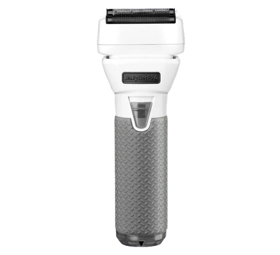BaBylissPRO FXONE Frostbyte Double Foil Shaver – All-Metal Interchangeable Battery (FX79FSTW)
