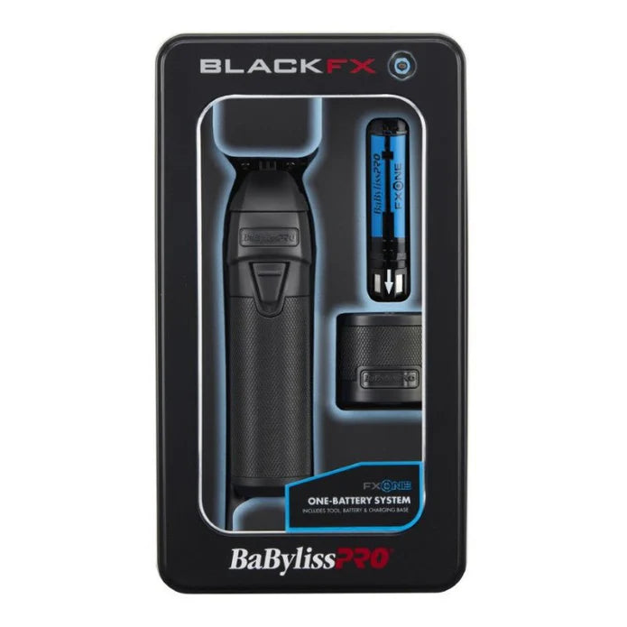 BaBylissPRO FXONE BLACKFX All-Metal Interchangeable-Battery Cordless Trimmer (FX799MB)