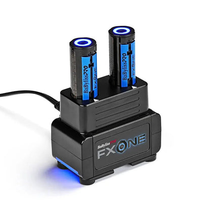 BaBylissPRO FXONE BlackFX Clipper & Trimmer Set – Brushless Barber Kit for Precision Fades, Lineups & Zero-Gap Cutting