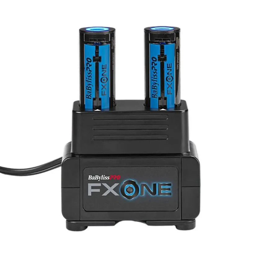 BaBylissPRO FXONE BlackFX Clipper & Trimmer Set – Brushless Barber Kit for Precision Fades, Lineups & Zero-Gap Cutting